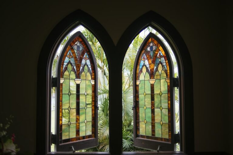 What Is The Most Common Subject In Christian Church Stained Glass Windows?