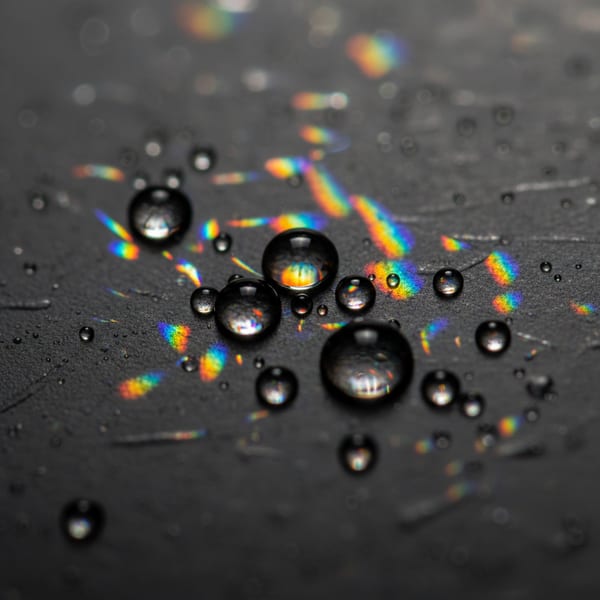 What happens when you add soap to water?